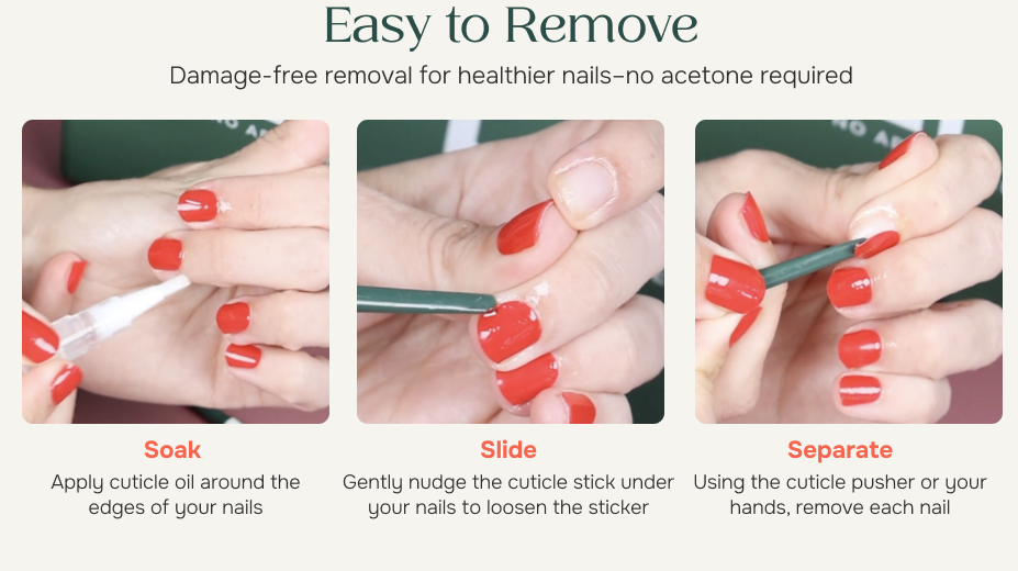 How to Remove Gel Manicures at HomeβNo Acetone, No Damage