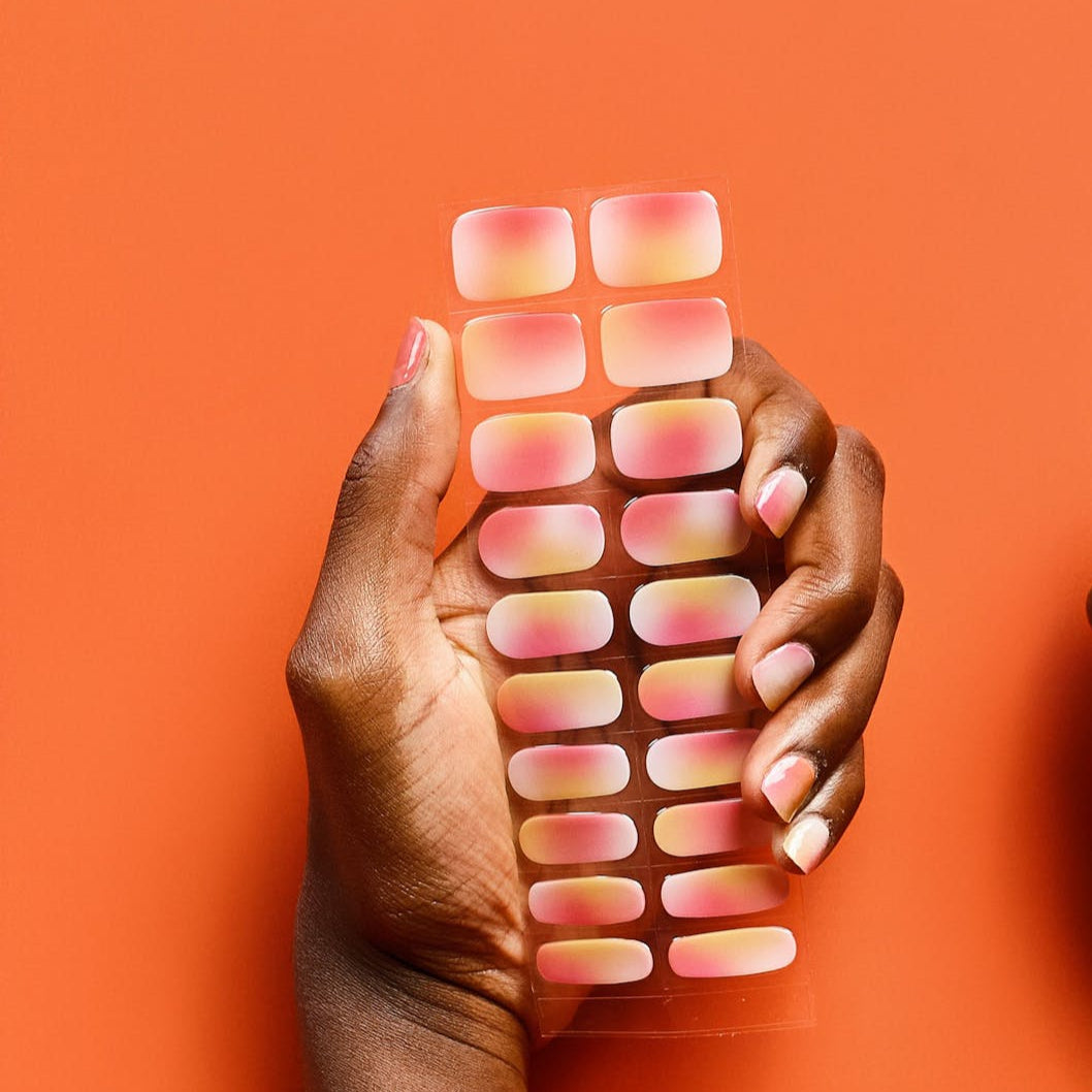 ombre gel manicure