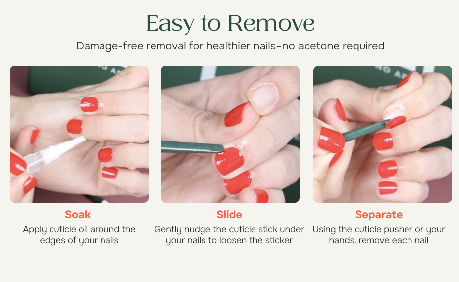 How to Remove Gel Manicures at Home—No Acetone, No Damage