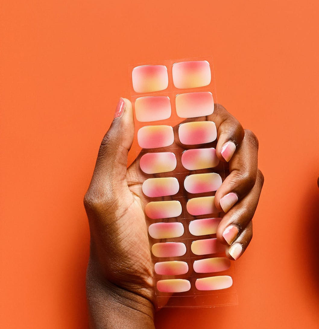 ombre gel manicure